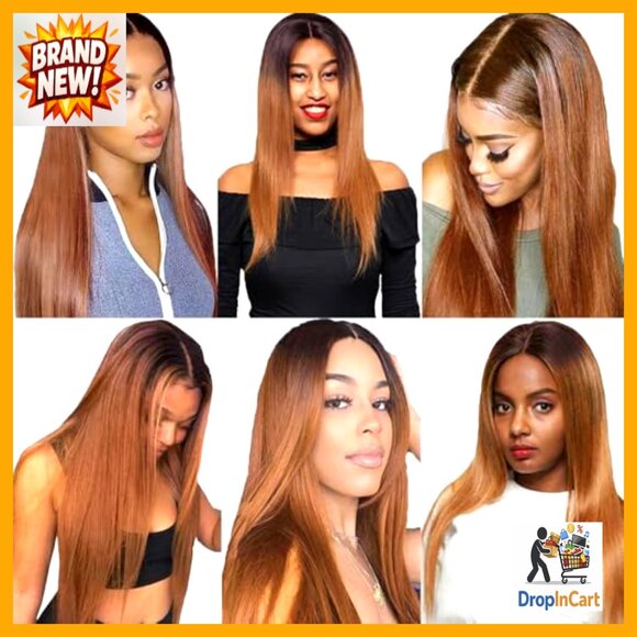 Straight Human Hair Bundles Double Weft Brazilian Virgin Hair Weave